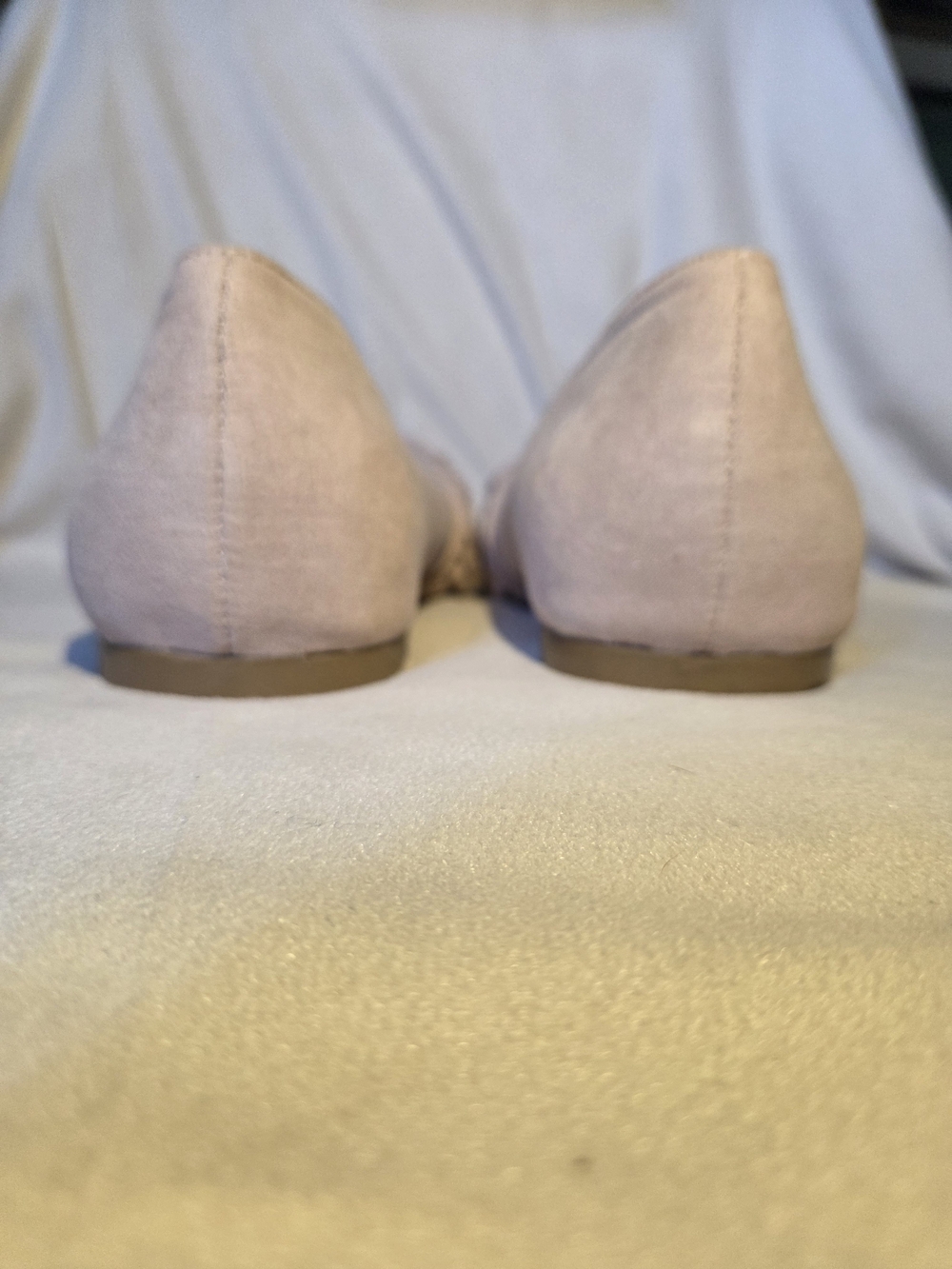 Restricted Junia Flats With Ruffles In Color Blush Size 9 - Picture 4 of 9